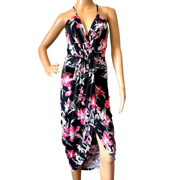 Charlotte Russe Floral Spaghetti Strap Women’s Dress - Picture 5 of 12